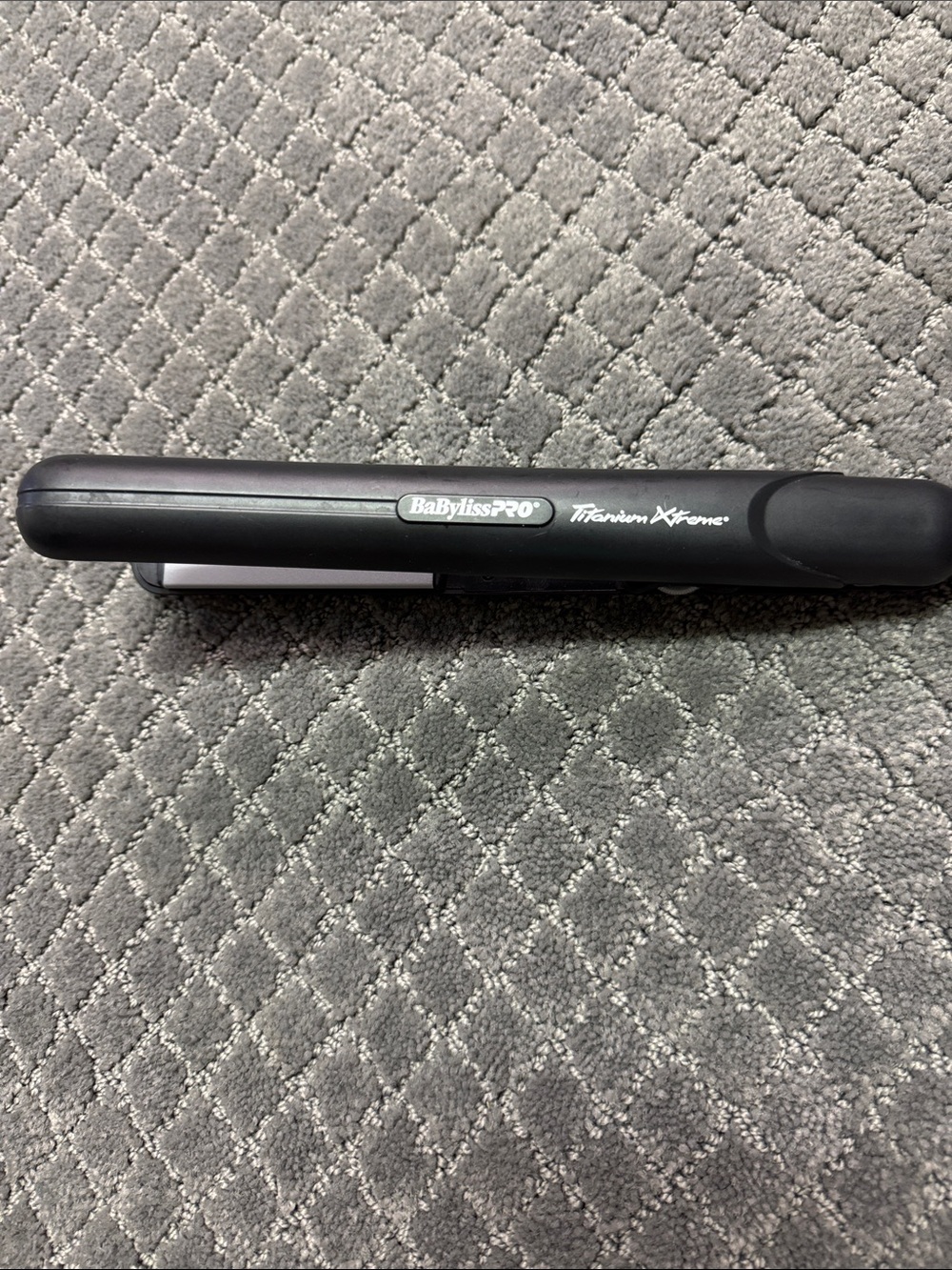 BaByliss Black Titanium Hair Straightener
